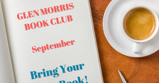 Glen Morris Book Club: BYOB!