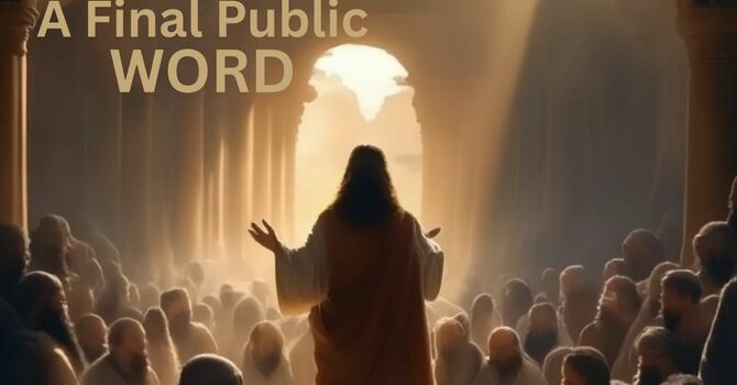A Final Public Word