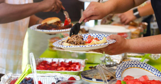 "Pot Luck" Send-Off Dinner for James Musler