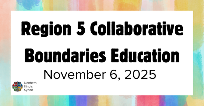 Region 5 Boundaries Training
