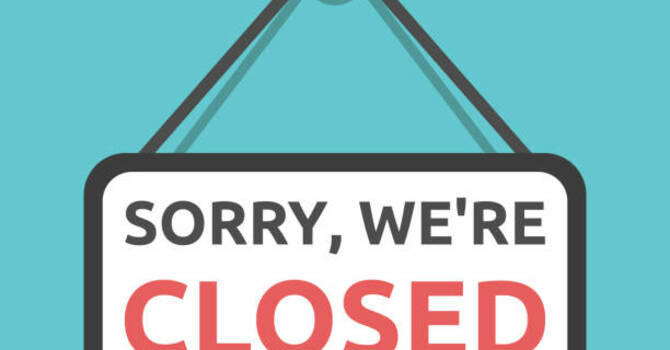 Church Office Closed