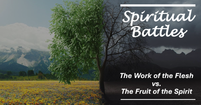 The Work of the Flesh v. The Fruit of the Spirit