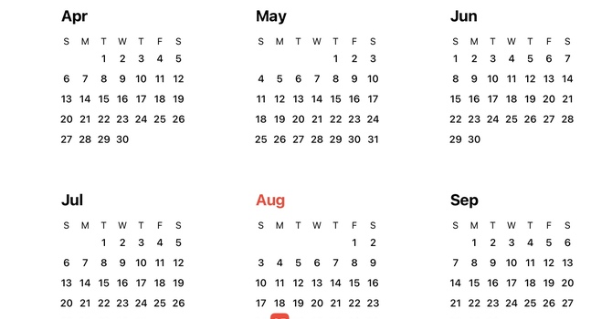 School Calendar 2025-2026