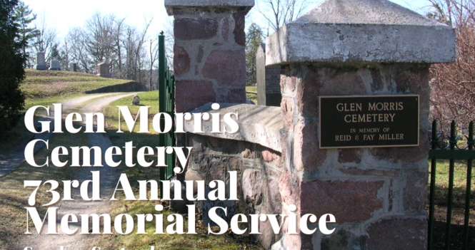 Glen Morris Cemetery 73rd Annual Memorial Service