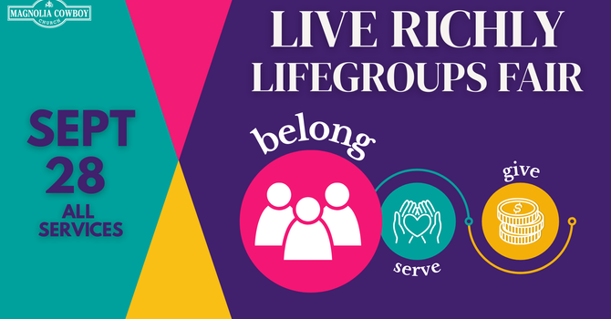 Lifegroups Fair
