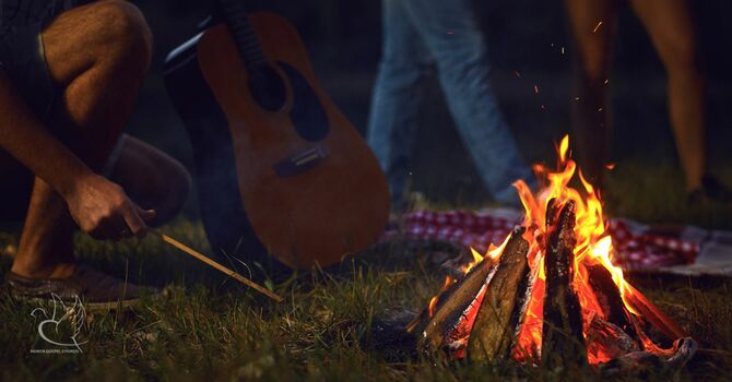 Youth Campfire at Keiver's Lake