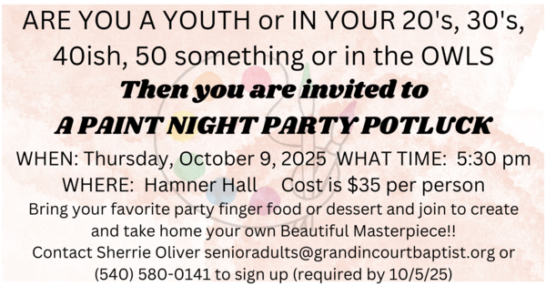 Paint Night! 