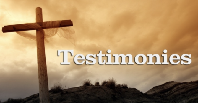 Testimony Sunday