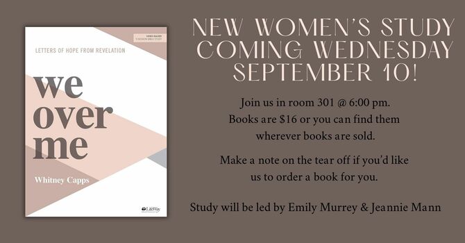 We Over Me - Women's Bible Study