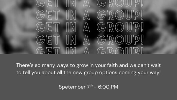 Groups Kick-Off