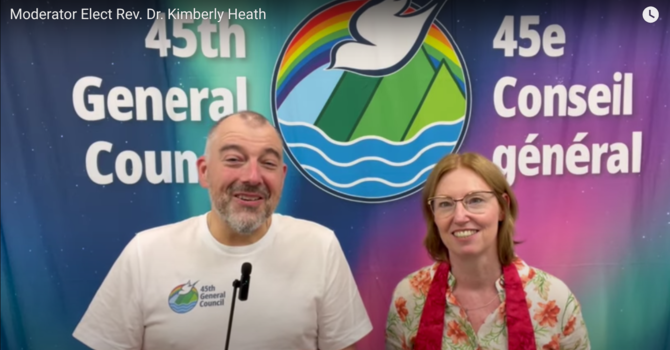 The United Church has a New Moderator image