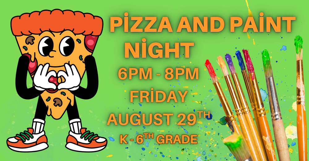 PowerKids Pizza and Paint Night