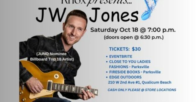 Knox presents...JW Jones Band (S,Rms 5/6) 