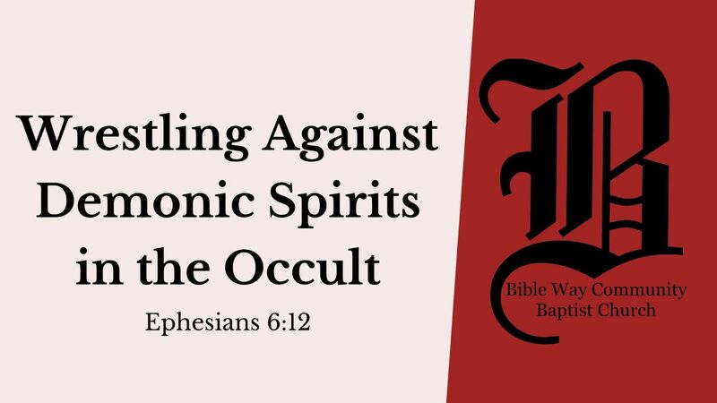 Wrestling Against Demonic Spirits in the Occult