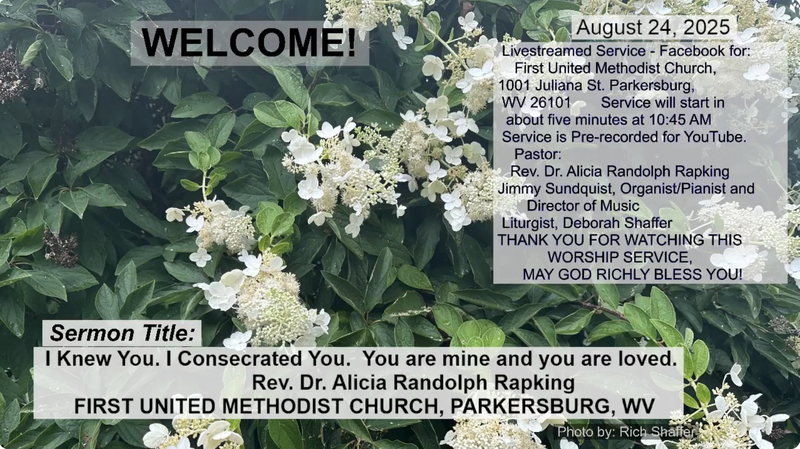 I knew you.  I consecrated you.  You are mine and you are loved.