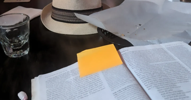 Bibles at Barleys