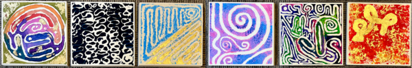 Time to take home your spiral art