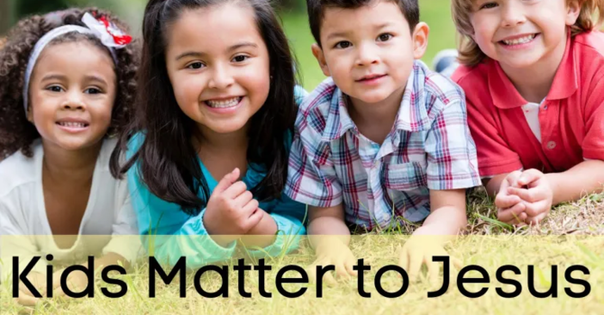 Sunday Kid's Ministry Begins September 21st!