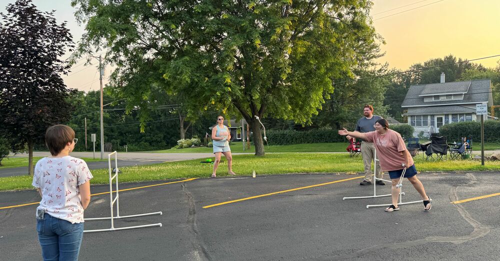 Young Adult Outdoor Game Night