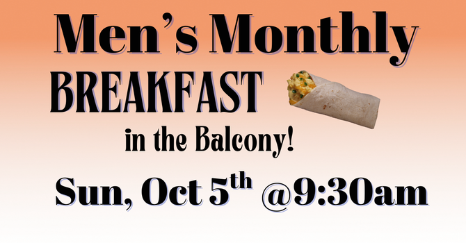 Men's Monthly Breakfast