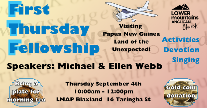 First Thursday Fellowship