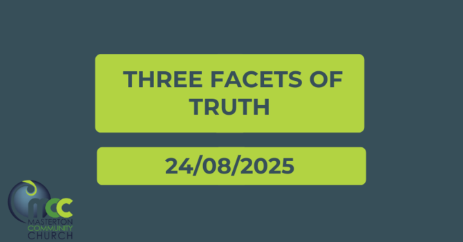 Three facets of truth