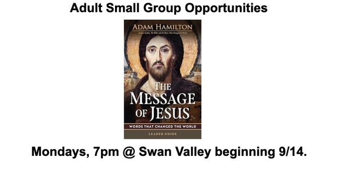 The Message of Jesus Small Group Study