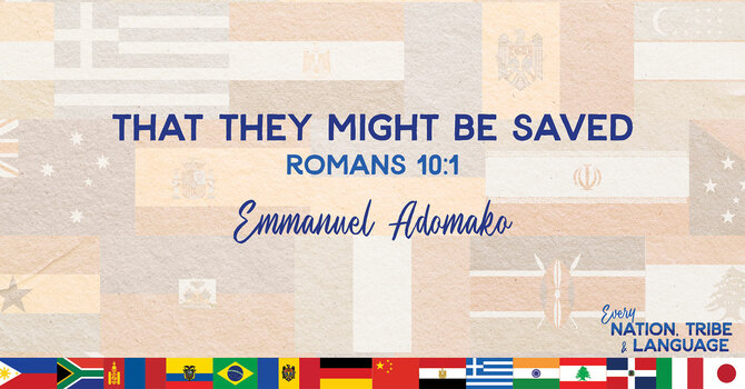 That They Might be Saved