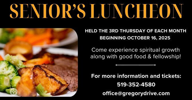 Senior's Lunch