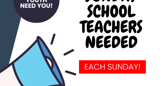 Youth Teachers Needed! image