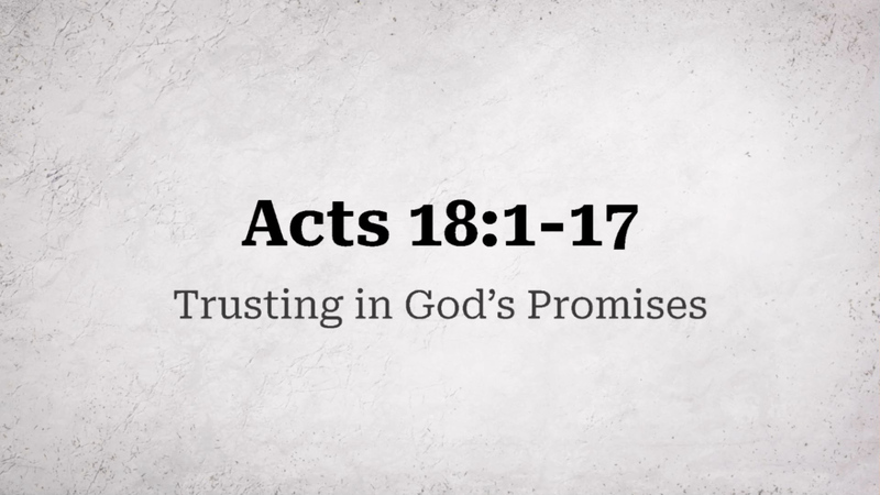 Trusting in God's Promises
