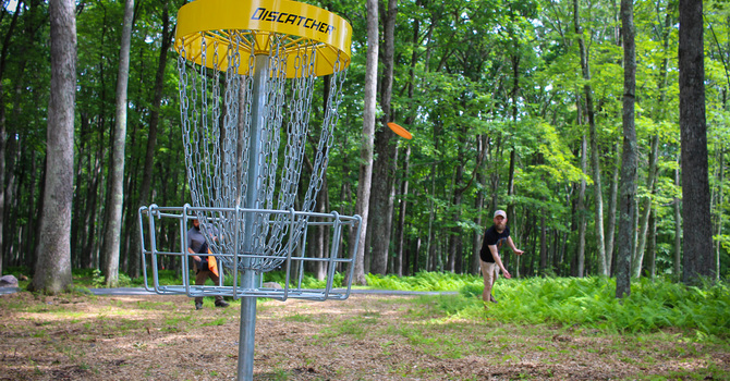Disc Golf Course Work Day