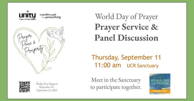 Prayer Service & Panel Discussion