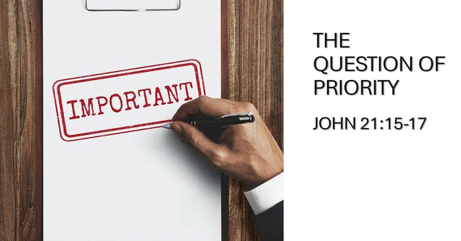 The Question of Priority