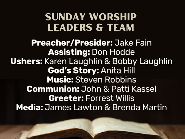 Leading us in Worship