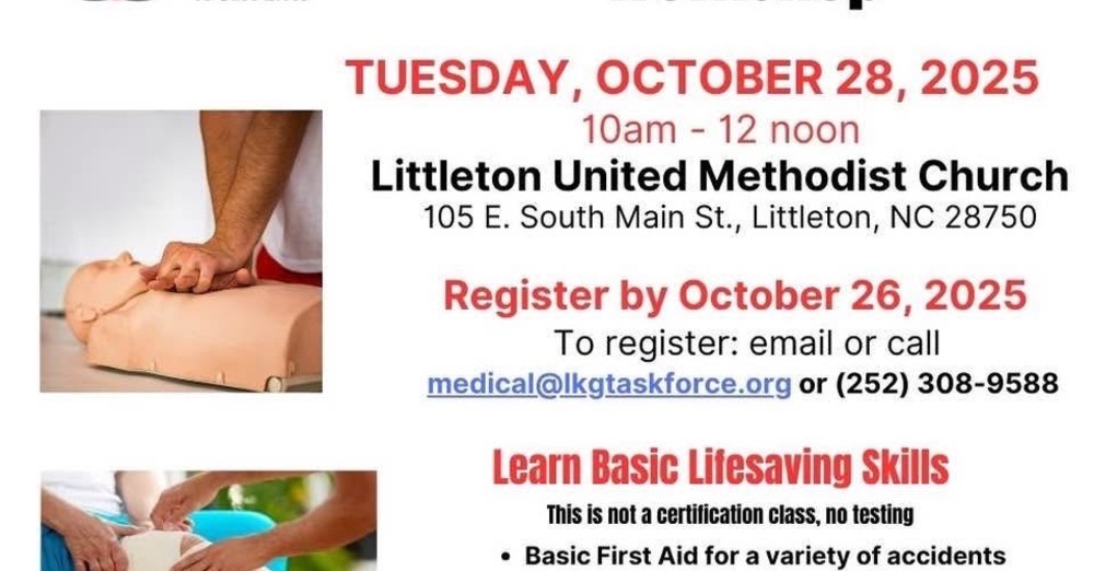 Free CPR & First Aid Workshop