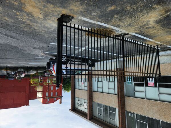 Parking Lot Fence
