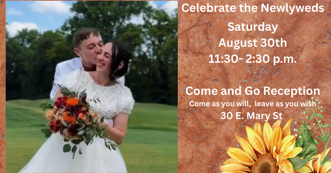 Reception for Erick and Rebecca