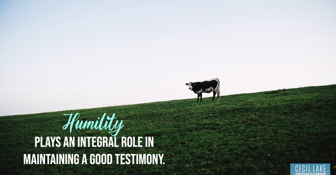 “LEARNING HUMILITY” image