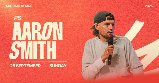 Guest Ministry - Ps Aaron Smith