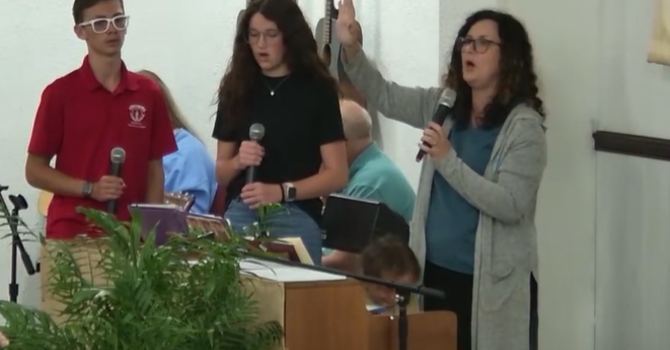 When the BIG preacher shows up