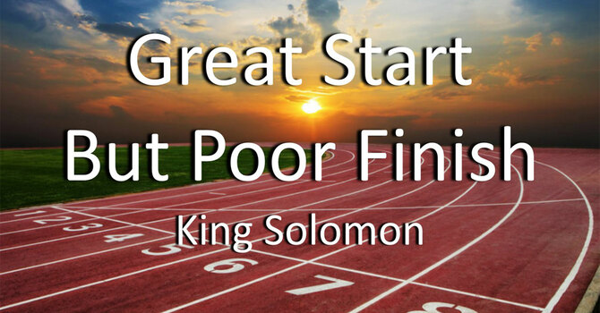 Great Start but Poor Finish