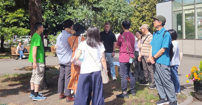 Hokkaido Mission Trip, Afternoon Evangelism in the Park image