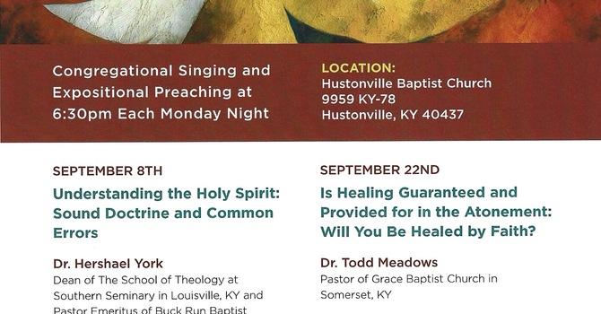 HBC Fall Focus Sermon Series