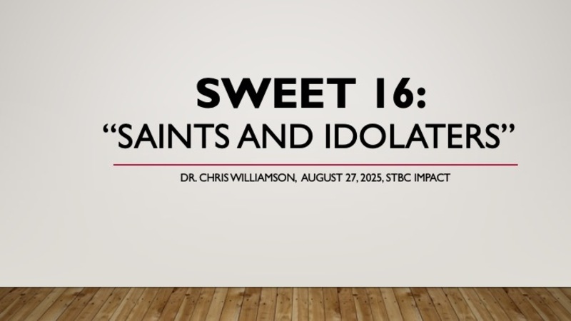 Saints and Idolators