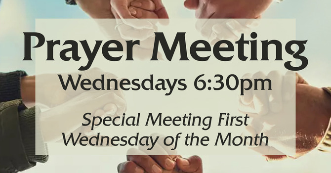 Wednesday Prayer Meeting