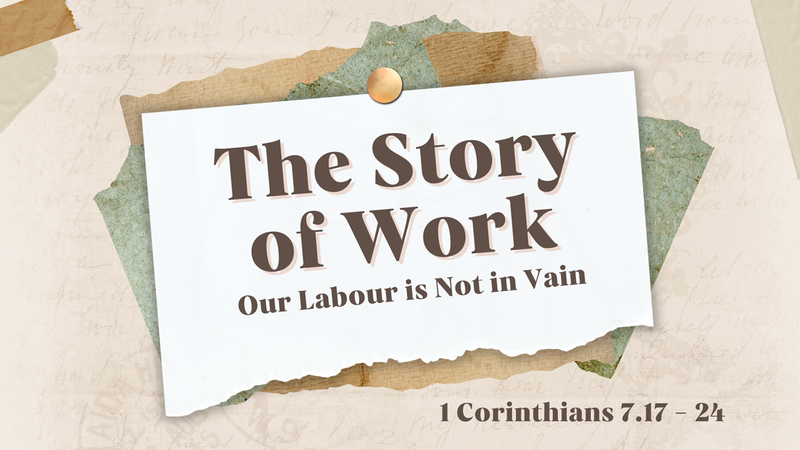 The Calling to Work