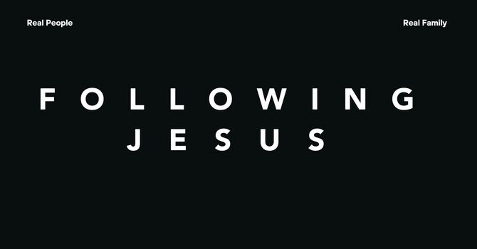 Following Jesus