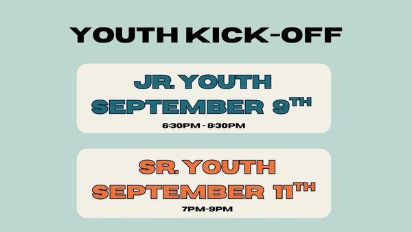 Youth Group Kick Off!