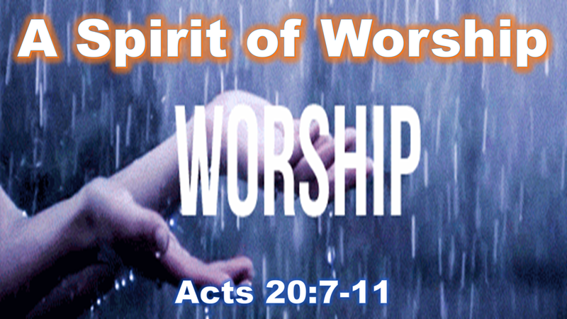 A Spirit of Worship